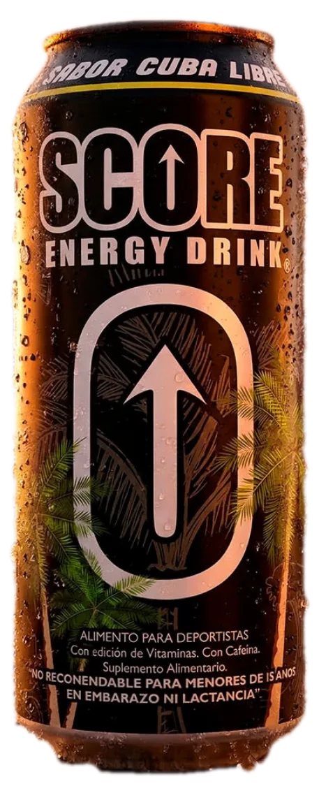 Bebida Energizante Cuba Libre 473 ml Score